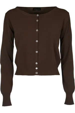 Roberto Collina Donna, Maglie, Marrone, M, new