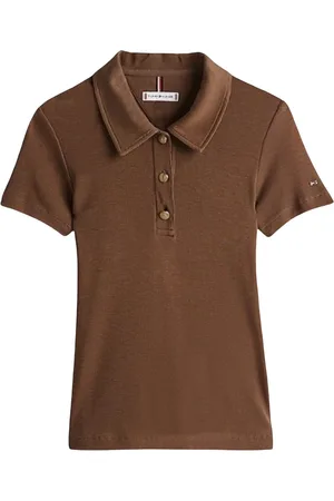 Tommy Hilfiger Donna, Top, Marrone, M, new