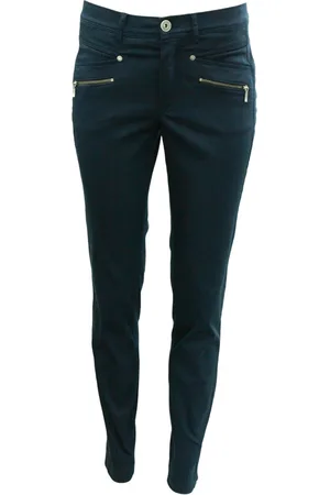 2-Biz Donna, Pantaloni, Blu, XL, new