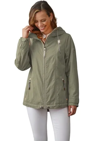 MANGO Donna, Giacche, Verde, S, new