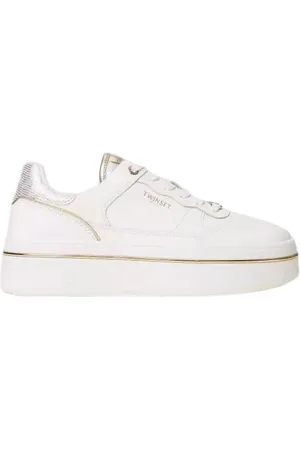 Twin-Set Donna, Scarpe, Bianco, 40 EU, new