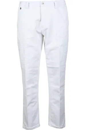 Replay Uomo, Pantaloni, Bianco, W34, new
