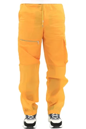 Moncler Uomo, Pantaloni, Arancione, S, new
