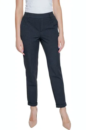 VERO MODA Donna, Pantaloni, Grigio, XS L32, new