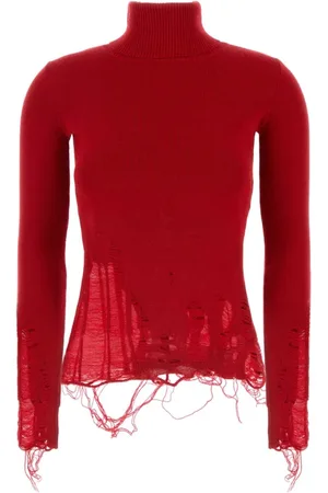 Maison Margiela Donna, Maglie, Rosso, S, new