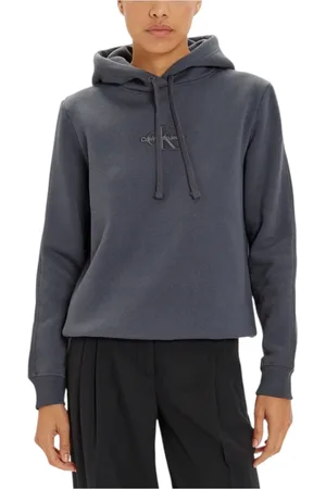 Calvin Klein Donna, Felpe, Grigio, S, new