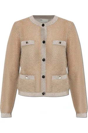 Tory Burch Donna, Maglie, Giallo, M, new