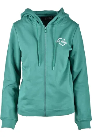 Moschino Donna, Felpe, Verde, M, new