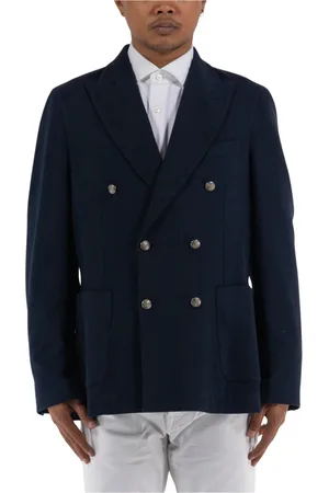 Circolo Uomo, Giacche, Blu, L, new