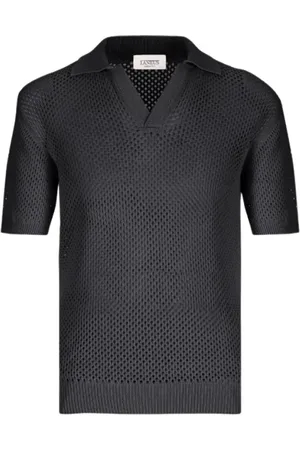 LANEUS Uomo, Maglie, Nero, S, new