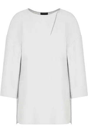 Emporio Armani Donna, Top, Bianco, S, new