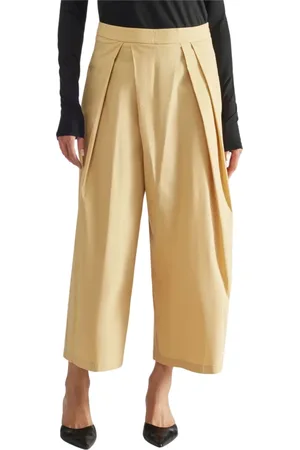 LIVIANA CONTI Donna, Pantaloni, Giallo, M, new