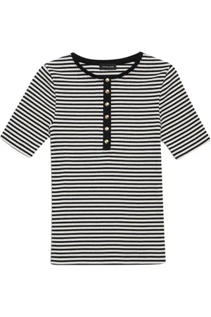 ANINE BING Donna, Top, Nero, L, new