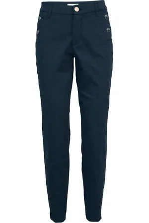 2-Biz Donna, Pantaloni, Blu, 2Xl, new