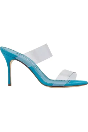 Manolo Blahnik Donna, Scarpe, Blu, 40 EU, new