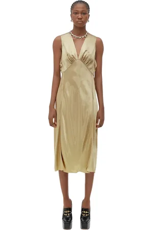 Bottega Veneta Donna, Abiti, Giallo, S, new