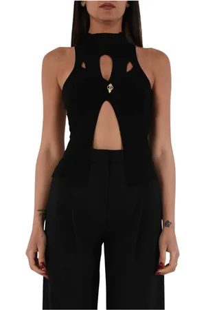 Elisabetta Franchi Donna, Top, Nero, XL, new