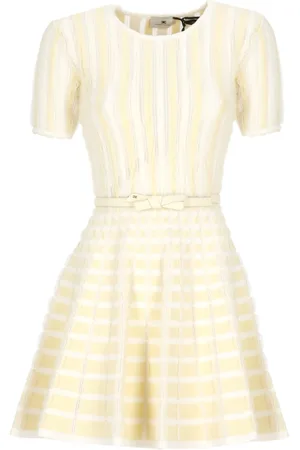 Elisabetta Franchi Donna, Abiti, Giallo, L, new