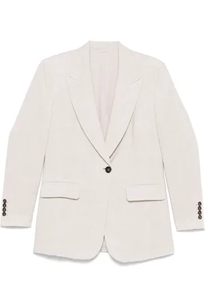 Brunello Cucinelli Donna, Giacche, Bianco, XS, new