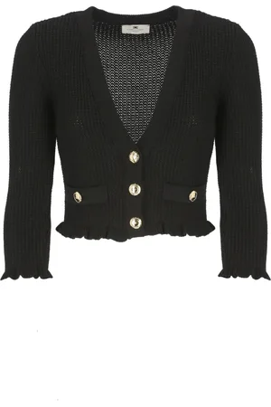 Elisabetta Franchi Donna, Maglie, Nero, L, new