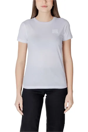 Armani Exchange Donna, Top, Bianco, S, new
