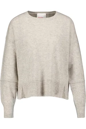 ABSOLUT CASHMERE Donna, Maglie, Grigio, L, new