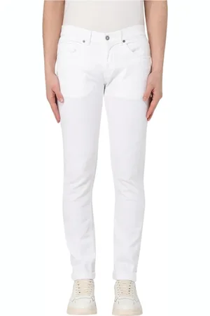 Dondup Uomo, Jeans, Bianco, W35, new