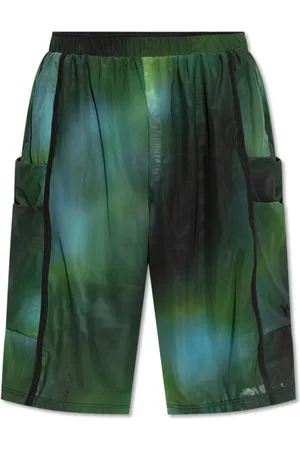 Y-3 Uomo, Pantaloncini, Verde, XL, new