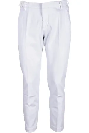 Entre Amis Uomo, Pantaloni, Bianco, W34, new