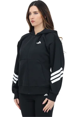 adidas Donna, Felpe, Nero, M, new