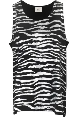 8PM Donna, Top, Nero, S, new