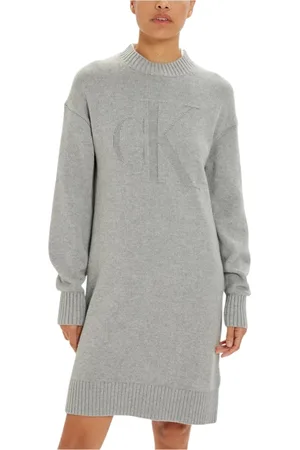 Calvin Klein Donna, Abiti, Grigio, XS, new
