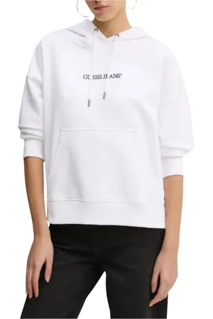 Guess Donna, Felpe, Bianco, L, new