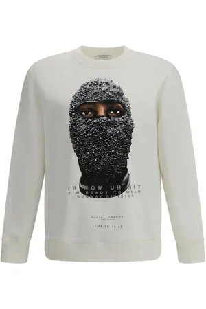 Ih Nom Uh Nit Uomo, Felpe, Bianco, L, new