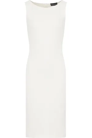 Emporio Armani Donna, Abiti, Bianco, S, new