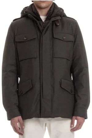 MOORER Uomo, Giacche, Verde, L, new
