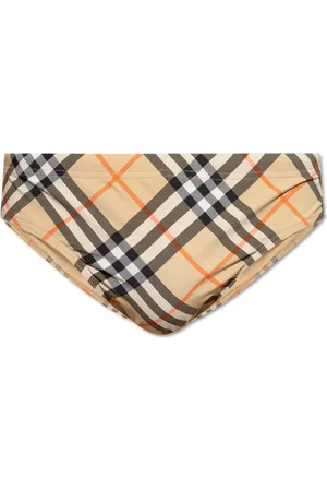 Burberry Uomo, Costumi da bagno, Marrone, L, new