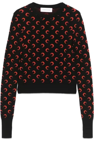 Marine Serre Donna, Maglie, Nero, S, new