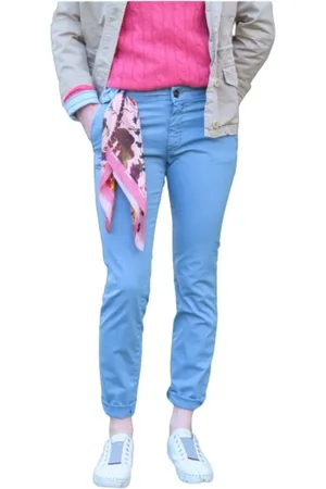 Masons Donna, Pantaloni, Blu, M, new