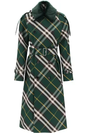 Burberry Donna, Cappotti, Verde, S, new