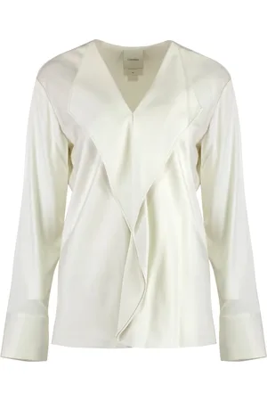 Calvin Klein Donna, Camicette , Bianco, L, new