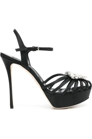 Sergio Rossi Donna, Scarpe, Nero, 37 1/2 EU, new
