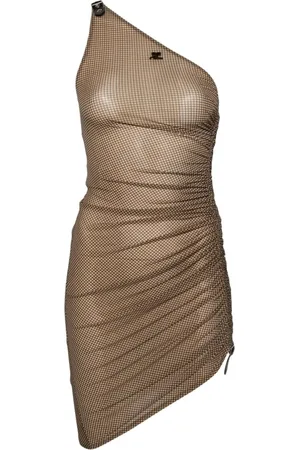 Courrèges Donna, Abiti, Marrone, S, new