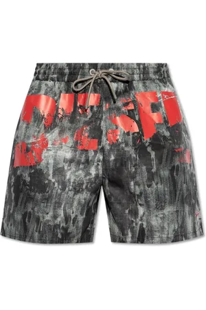 Diesel Uomo, Costumi da bagno, Grigio, XS, new
