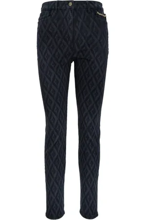 Elisabetta Franchi Donna, Jeans, Nero, W25, new