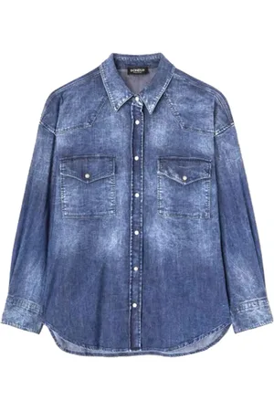 Dondup Donna, Camicette , Blu, L, new