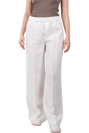Drykorn Donna, Pantaloni, Bianco, W28 L32, new