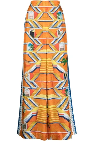 Casablanca Donna, Pantaloni, Multicolore, S, new
