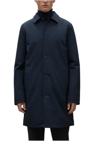 ECOALF Uomo, Cappotti, Blu, L, new