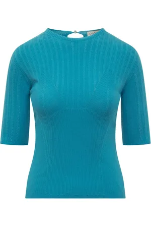 Lanvin Donna, Camicette , Blu, S, new